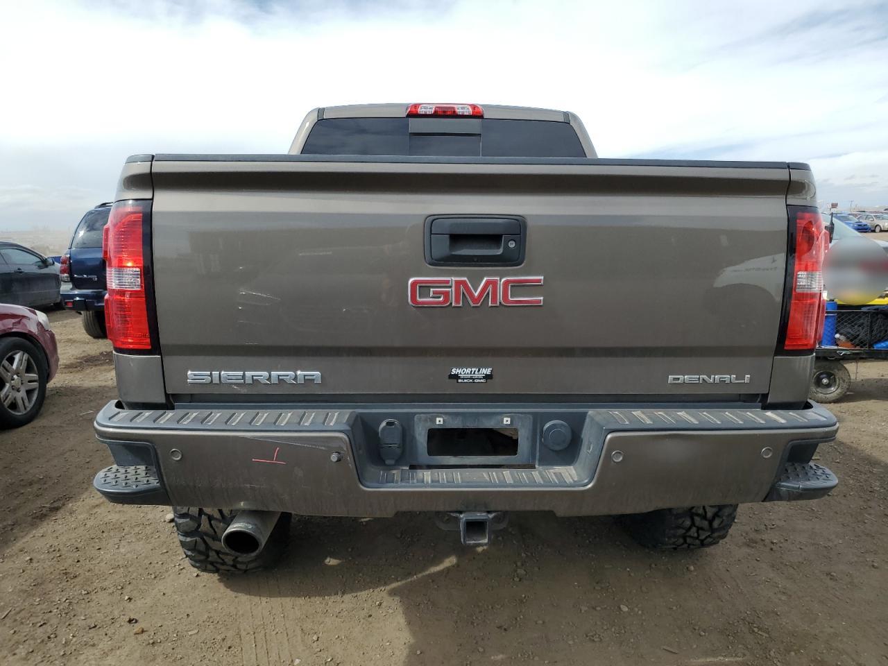 2015 GMC Sierra VIN 3GTU2WEJ0FG493862 Copart auction photo, undercarriage damage thumbnail 6