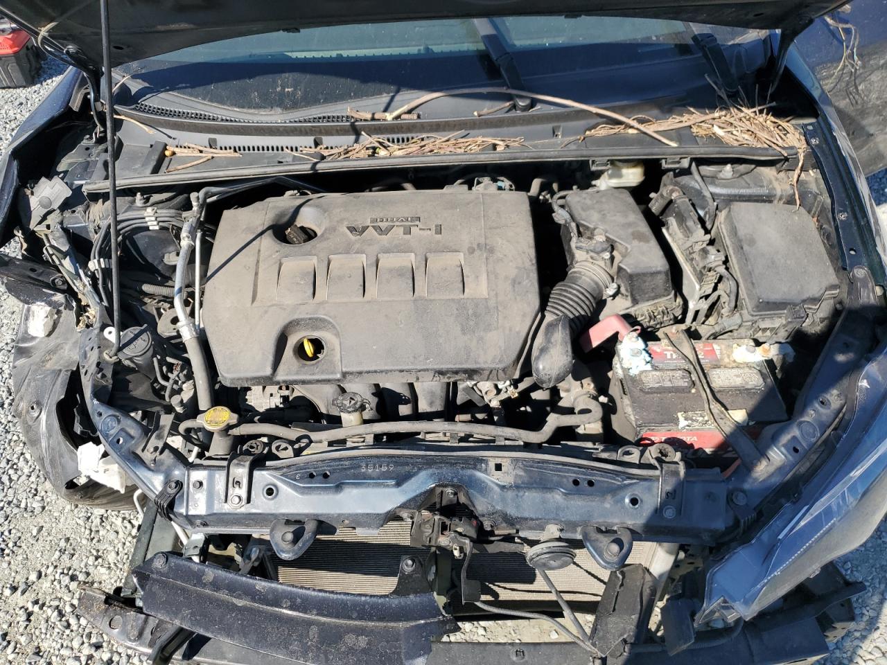 2017 Toyota Corolla VIN 5YFBURHE8HP660564 Copart auction photo, all over damage thumbnail 11