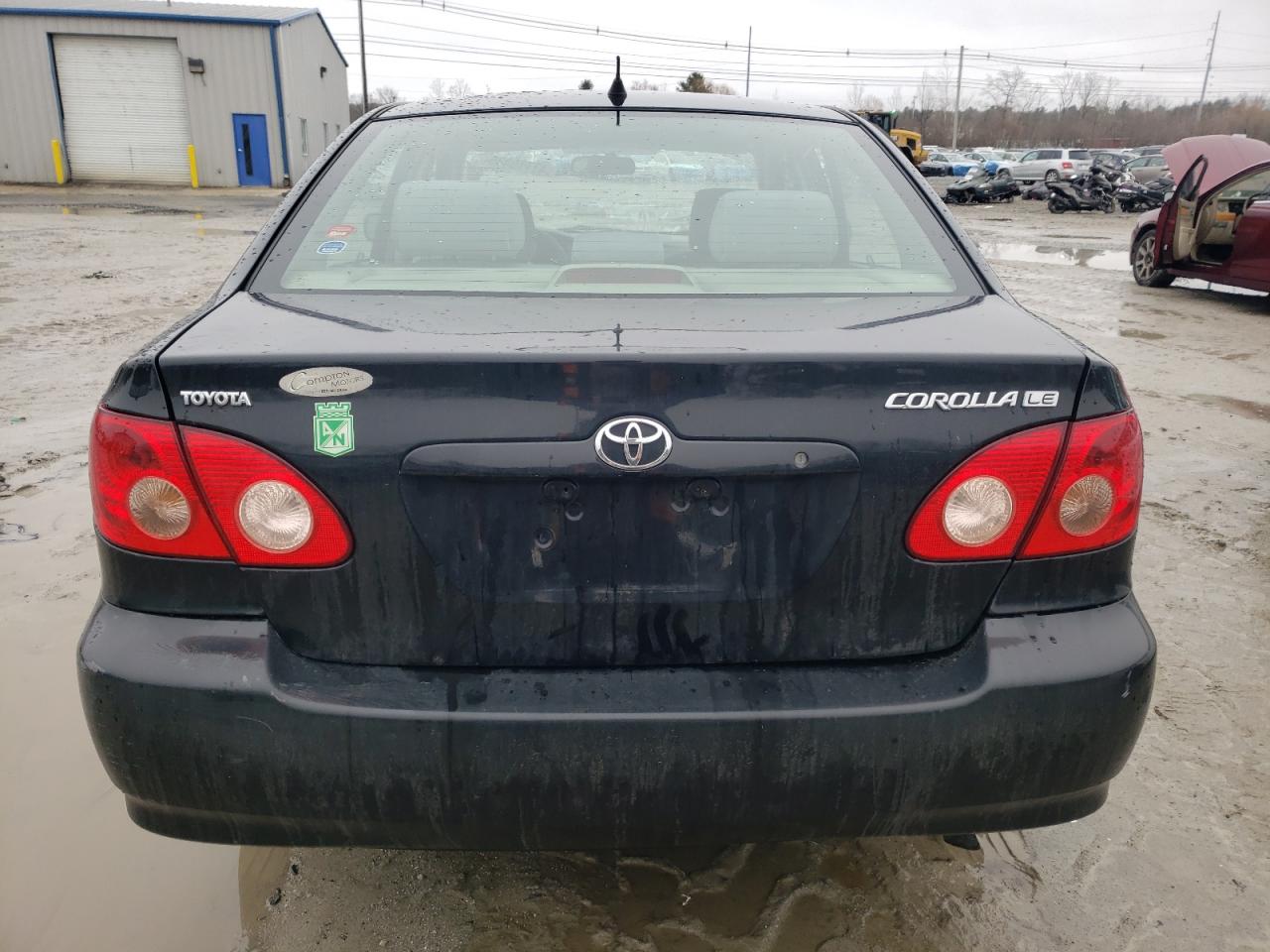 2005 Toyota Corolla VIN 1NXBR32E95Z563780 Copart auction photo, side / front end damage thumbnail 6