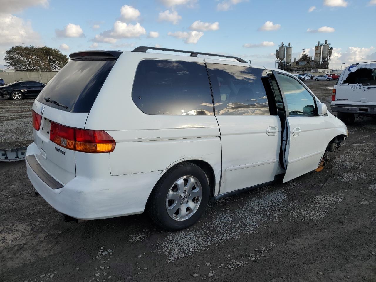 2003 Honda Odyssey VIN 5FNRL18673B040594 Copart auction photo, front end / minor dent/scratches damage thumbnail 3