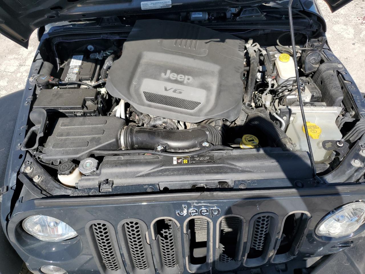 2017 Jeep Wrangler VIN 1C4HJWDG6HL754332 Copart auction photo, front end damage thumbnail 13