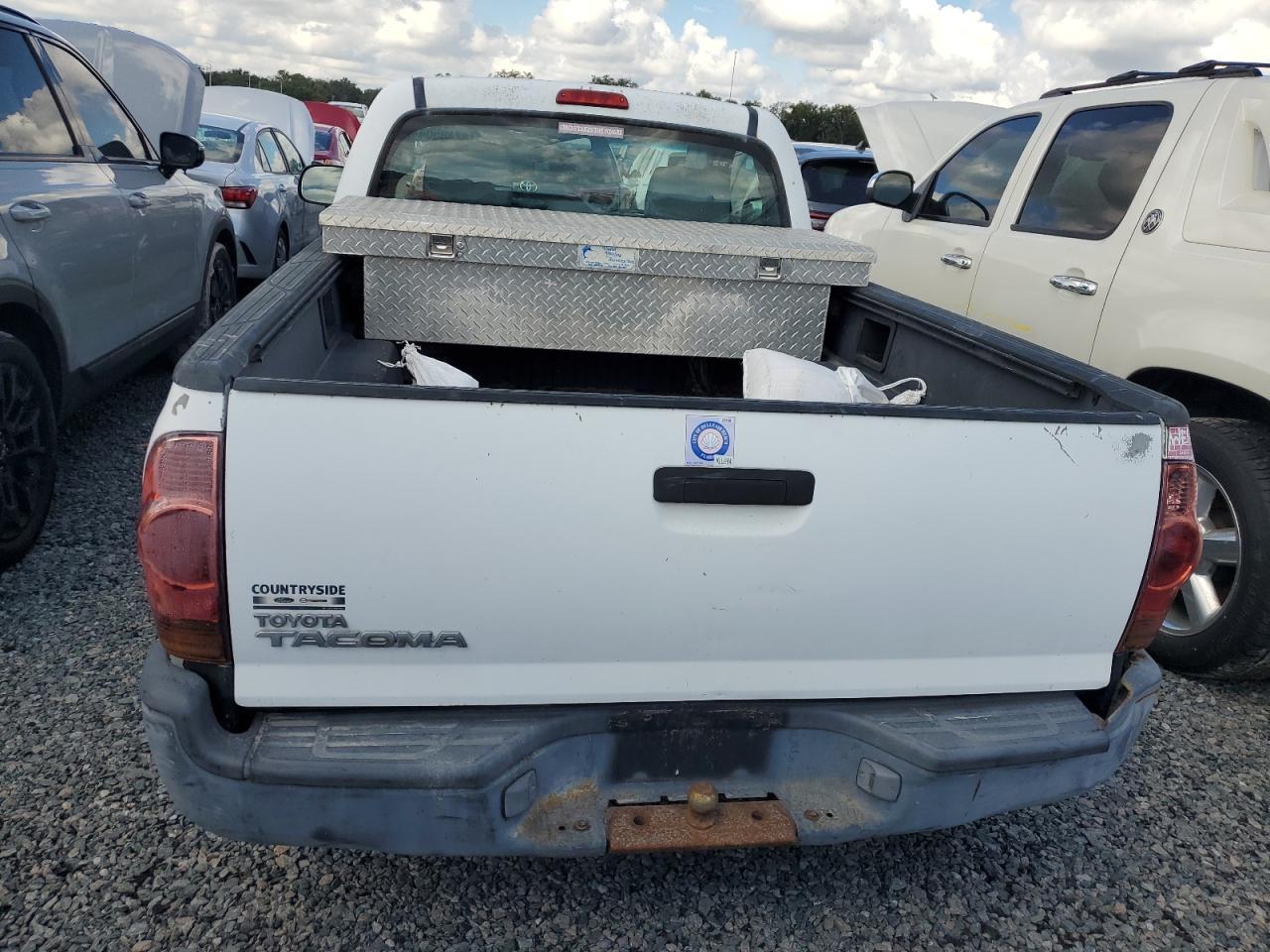 2006 Toyota Tacoma VIN 5TENX22N86Z177250 Copart auction photo, water/flood damage thumbnail 6