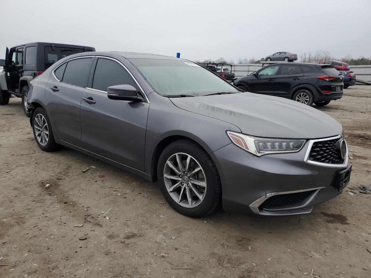 2020 Acura TLX VIN 19UUB1F31LA007431 Copart auction photo, rear end / minor dent/scratches damage thumbnail 4