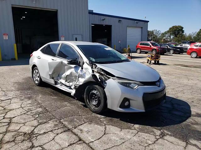 2014 Toyota Corolla VIN 5YFBURHE1EP013001 Copart auction photo, side / front end damage thumbnail 13