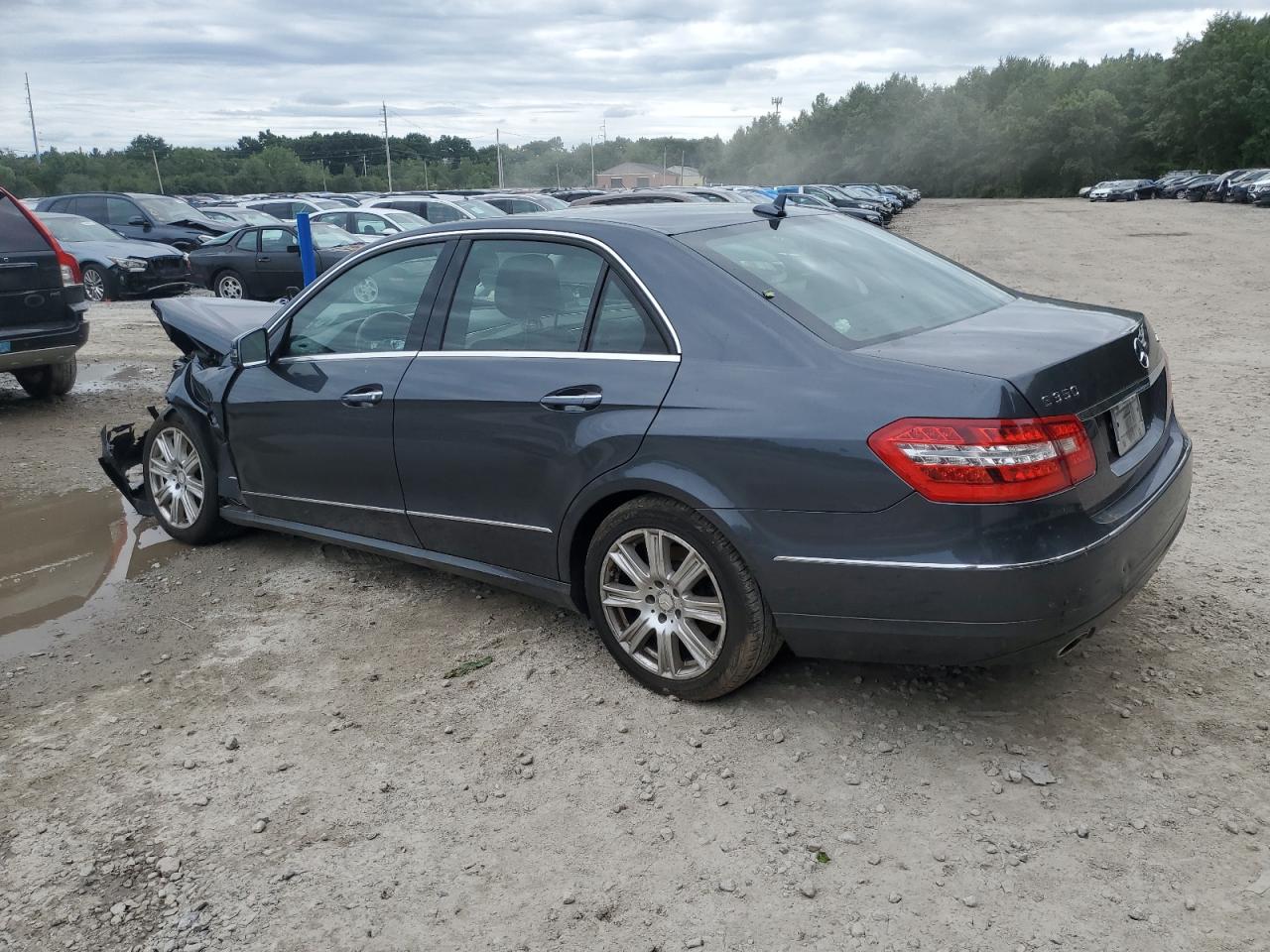 2013 Mercedes-Benz E-klasse VIN WDDHF8JB5DA771639 Copart auction photo, front end / undercarriage damage thumbnail 2