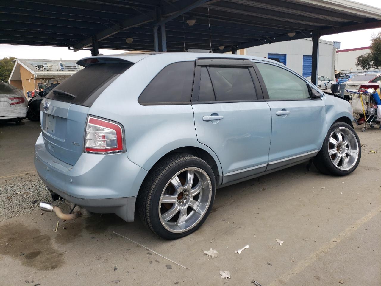 2008 Ford Edge VIN 2FMDK38C68BA59958 Copart auction photo, front end damage thumbnail 3