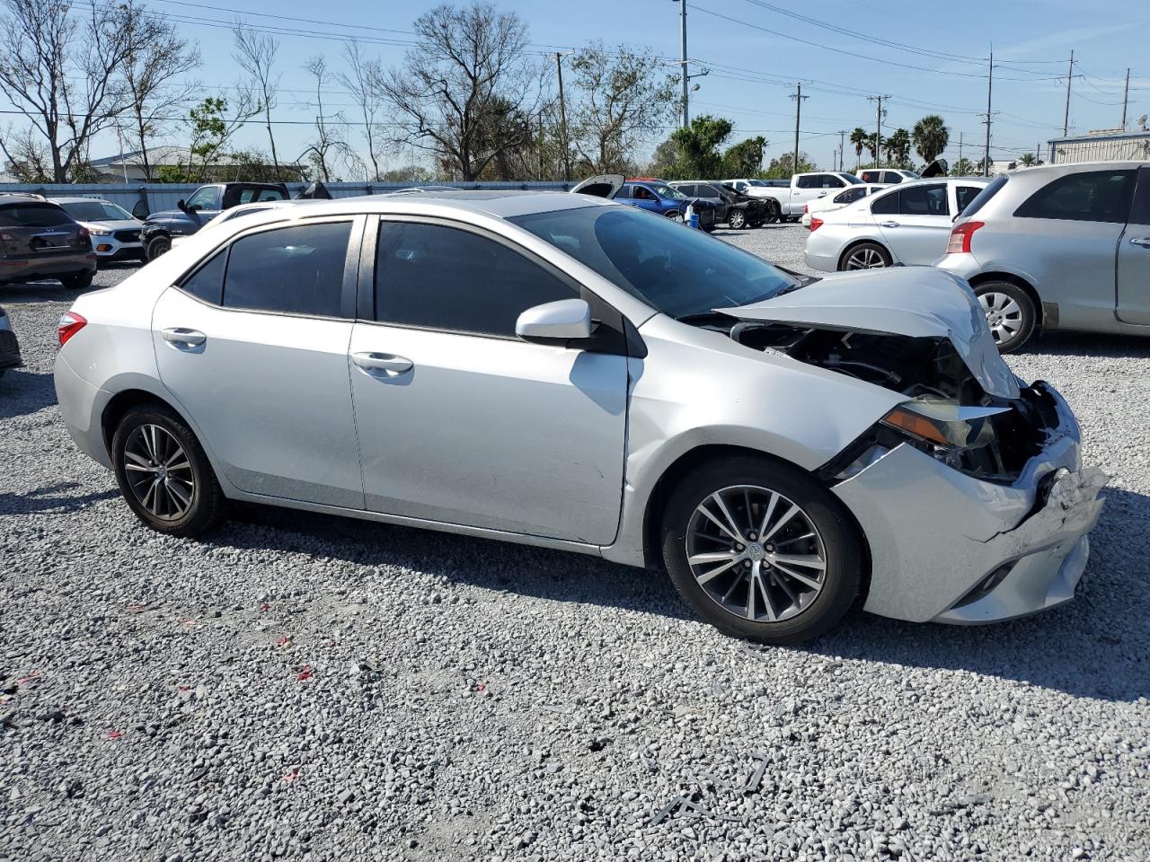 2016 Toyota Corolla VIN 2T1BURHE1GC489252 Copart auction photo, front end damage thumbnail 4