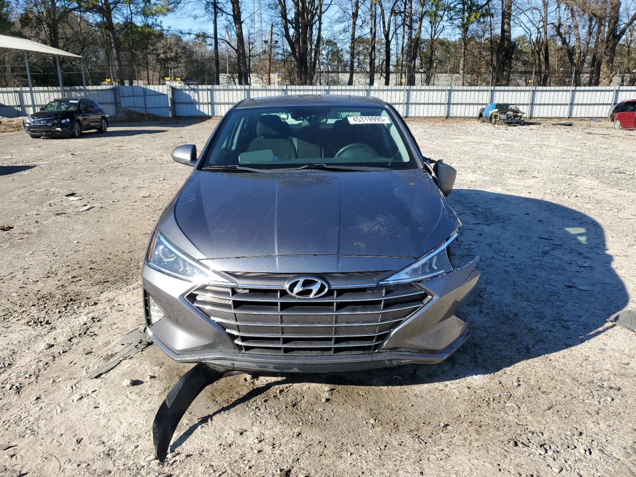 2020 Hyundai Elantra VIN 5NPD84LF4LH540072 Copart auction photo, front end / side damage thumbnail 5