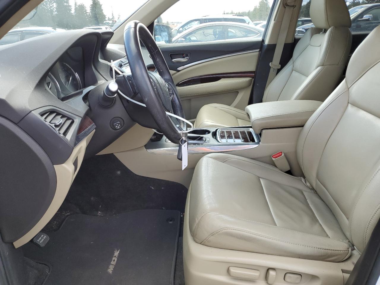 2014 Acura MDX VIN 5FRYD4H41EB027740 Copart auction photo, front end damage thumbnail 7