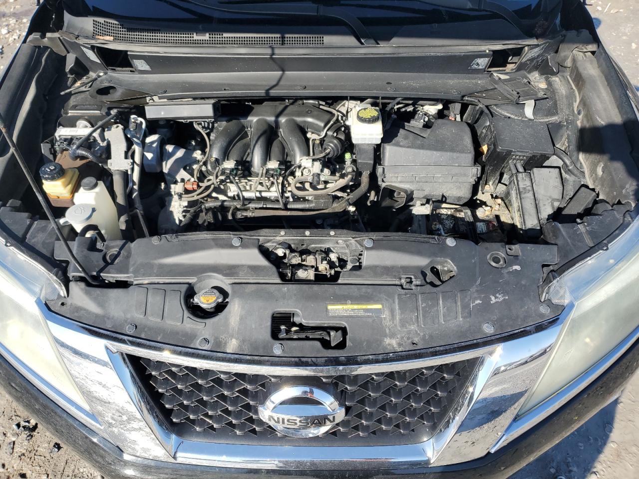 2014 Nissan Pathfinder VIN 5N1AR2MM6EC669331 Copart auction photo, side / rear end damage thumbnail 12