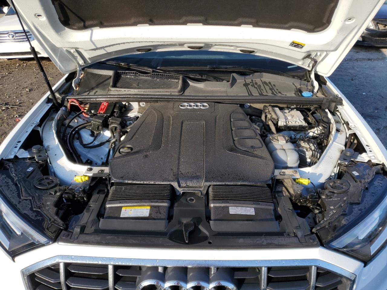 2022 Audi Q7 VIN WA1AJBF70ND021975 Copart auction photo, vandalism damage thumbnail 12