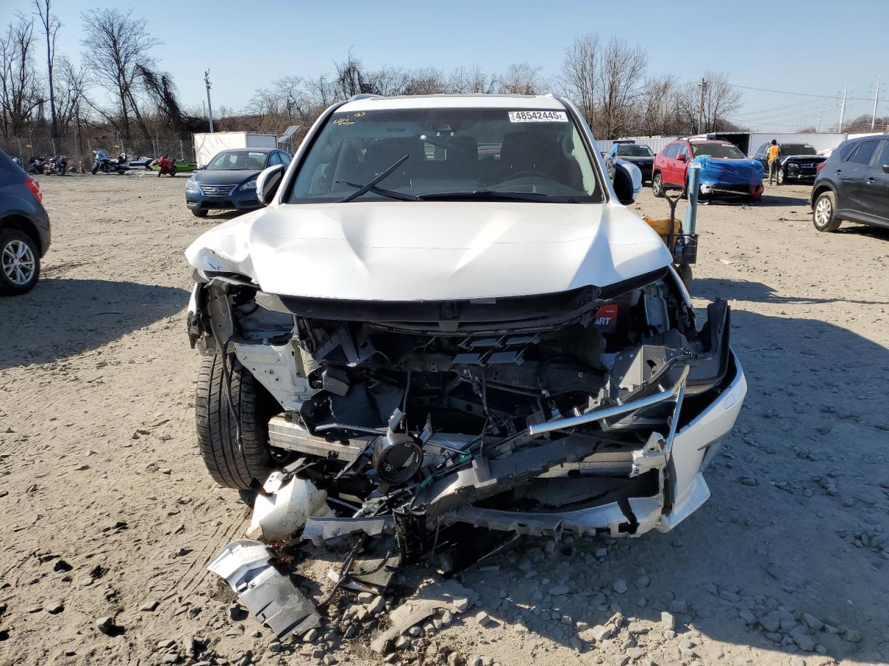 2017 Lexus LX VIN JTJHY7AX8H4240706 Copart auction photo, front end / minor dent/scratches damage thumbnail 5