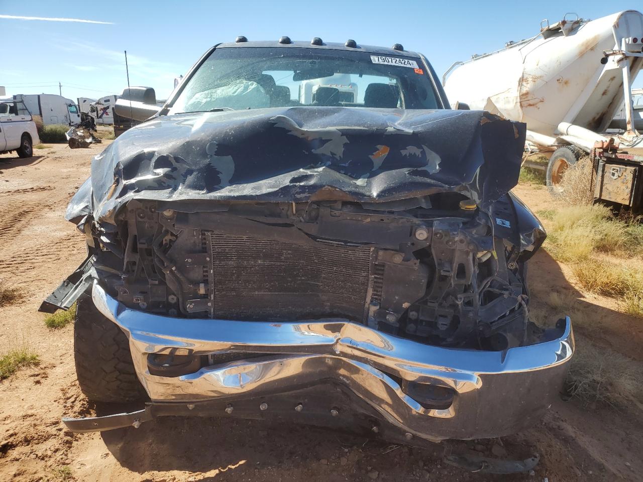 2010 Dodge RAM VIN 3D73Y4CLXAG183915 Copart auction photo, all over damage thumbnail 5