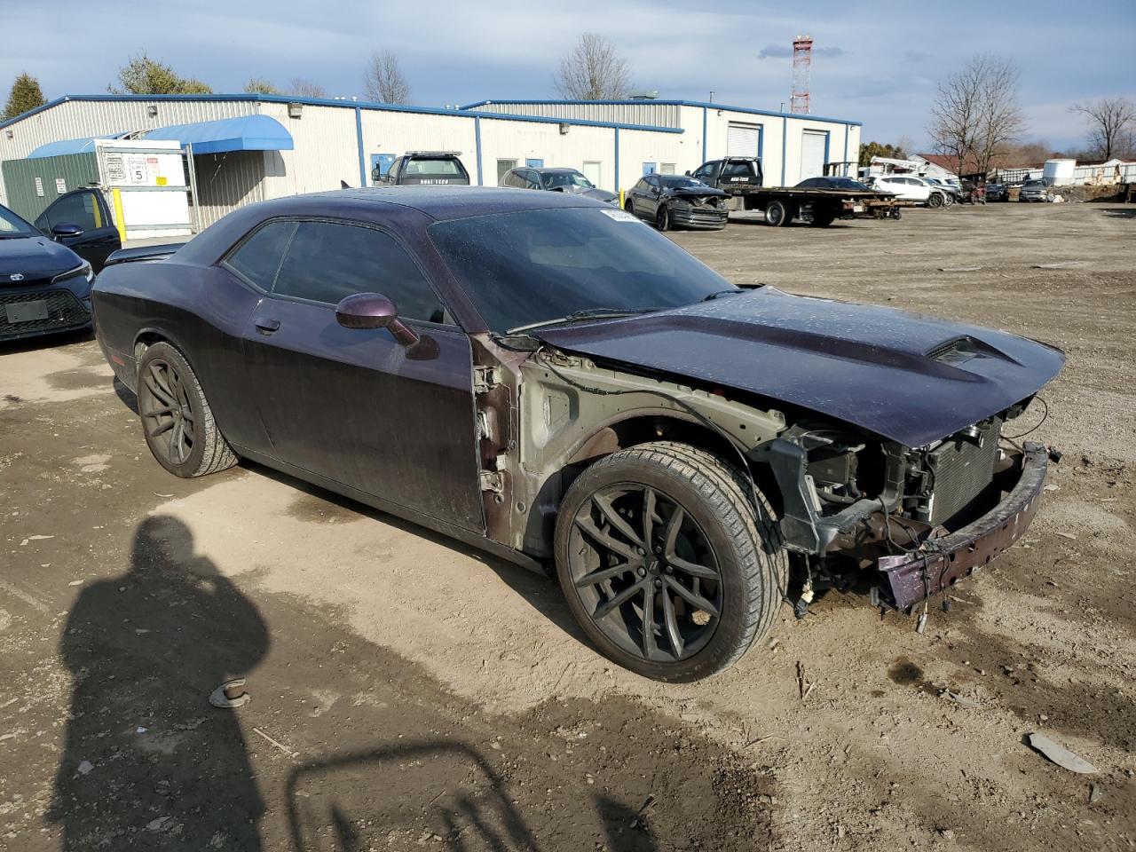 2021 Dodge Challenger VIN 2C3CDZBT1MH567613 Copart auction photo, front end damage thumbnail 4