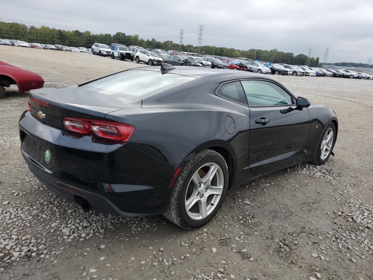 2019 Chevrolet Camaro VIN 1G1FB1RSXK0116588 Copart auction photo, side damage thumbnail 3