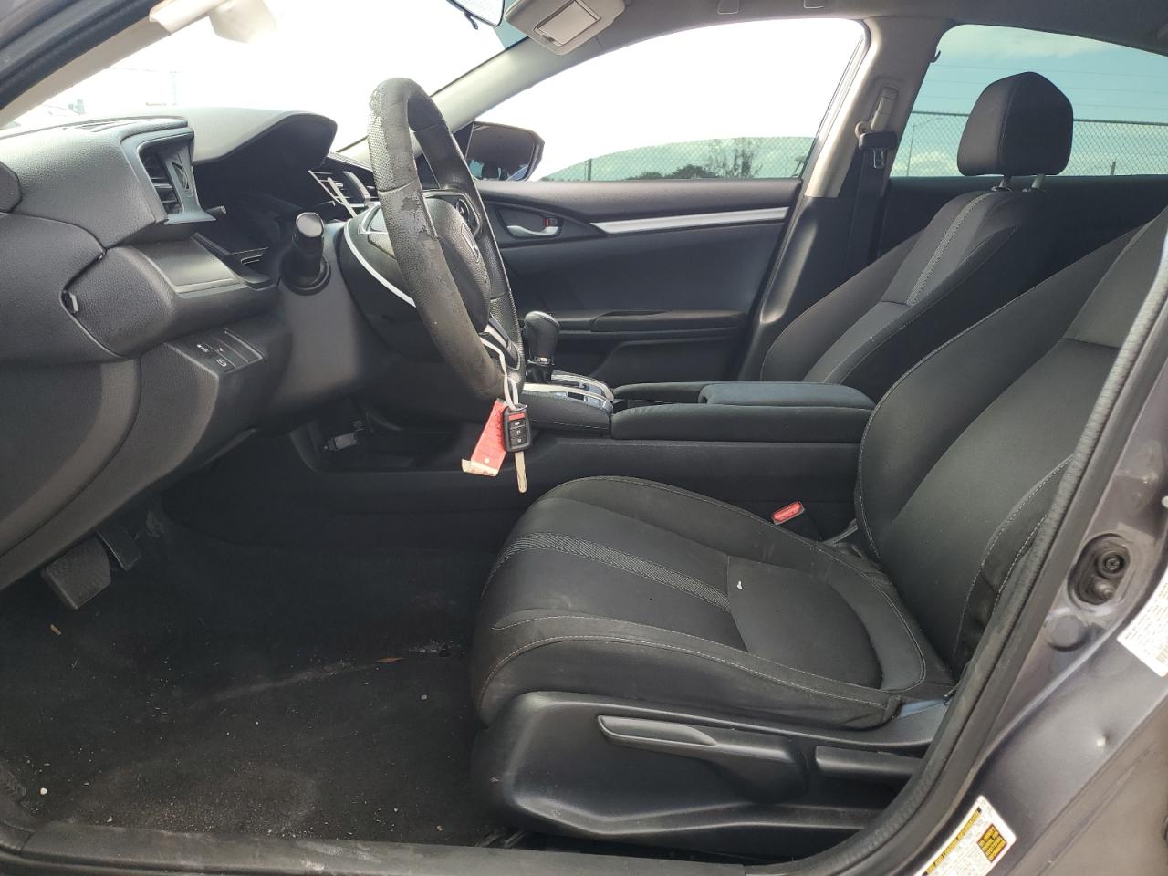 2016 Honda Civic VIN 19XFC2F50GE006964 Copart auction photo, side / undercarriage damage thumbnail 7