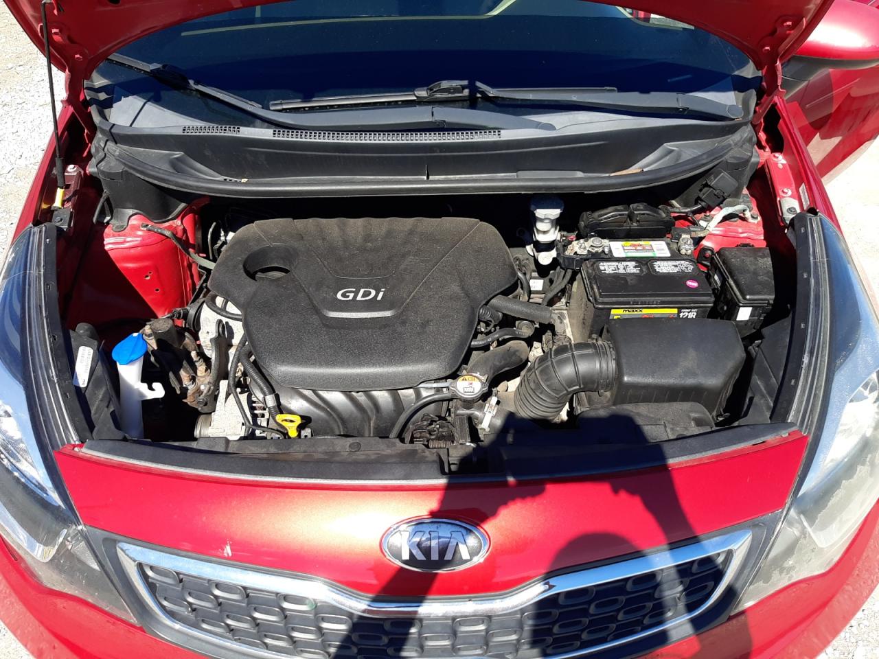 2015 KIA Rio VIN KNADN4A3XF6421830 Copart auction photo, rear end damage thumbnail 11