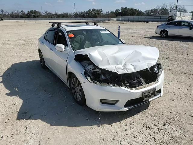 2015 Honda Accord VIN 1HGCR3F80FA017788 Copart auction photo, front end / side damage thumbnail 11