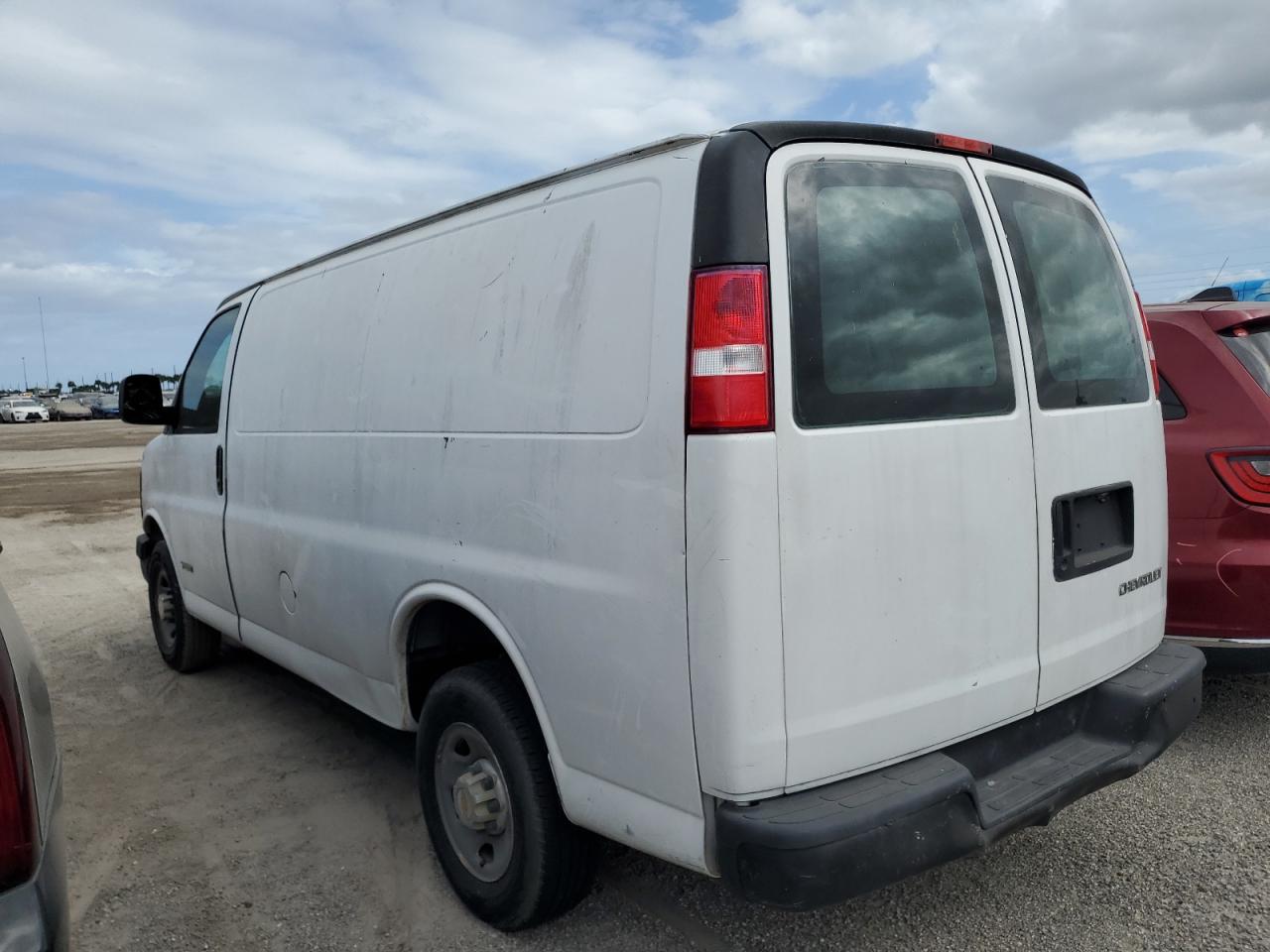2003 Chevrolet Express VIN 1GCGG25V931223419 Copart auction photo, water/flood damage thumbnail 2