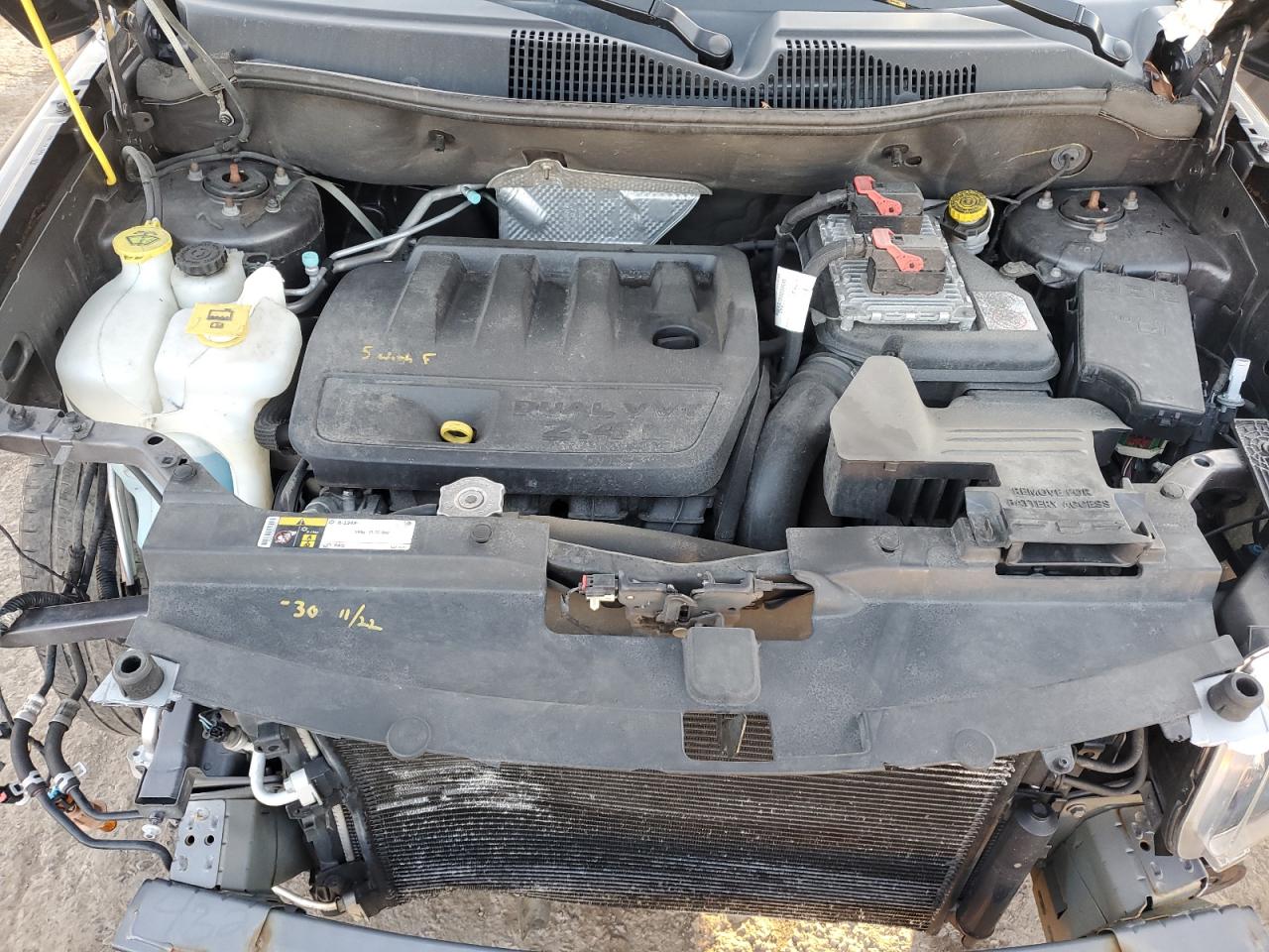 2016 Jeep Compass VIN 1C4NJDEB2GD744996 Copart auction photo, front end damage thumbnail 12