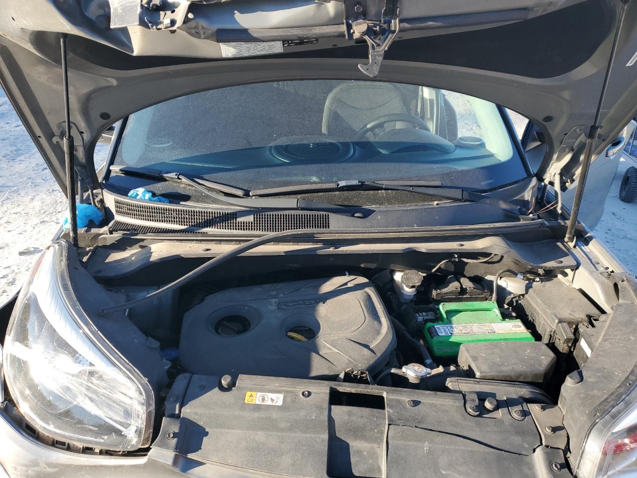 2015 KIA Soul VIN KNDJP3A50F7182438 Copart auction photo, front end damage thumbnail 13