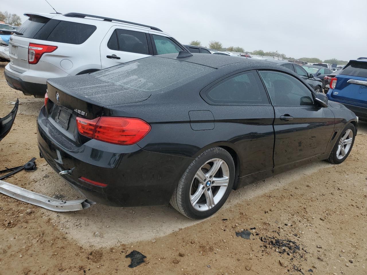 2014 BMW 4er VIN WBA3N7C53EK220692 Copart auction photo, front end damage thumbnail 3