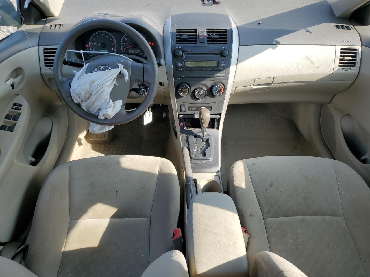 2009 Toyota Corolla VIN 2T1BU40E59C124123 Copart auction photo, front end / side damage thumbnail 8