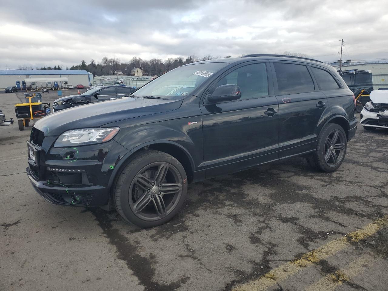 2014 Audi Q7 VIN WA1DGAFE7ED008645 - Copart auction photo