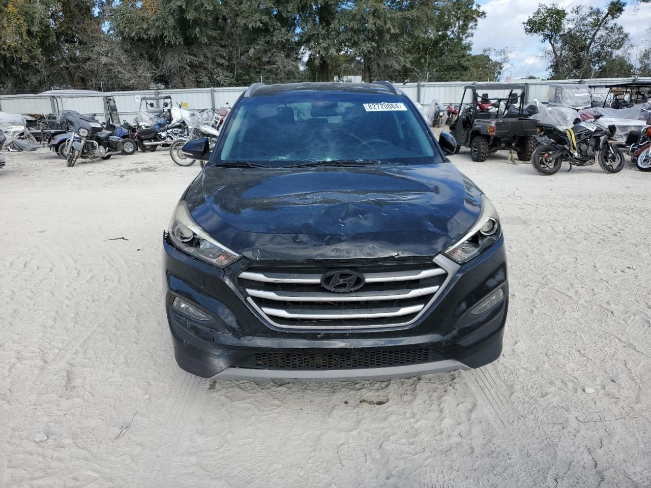 2017 Hyundai Tucson VIN KM8J33A20HU388862 Copart auction photo, front end damage thumbnail 5