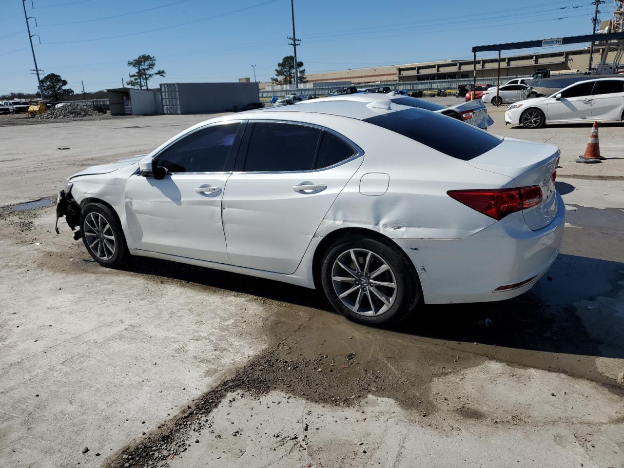 2018 Acura TLX VIN 19UUB1F50JA004521 Copart auction photo, front end / all over damage thumbnail 2