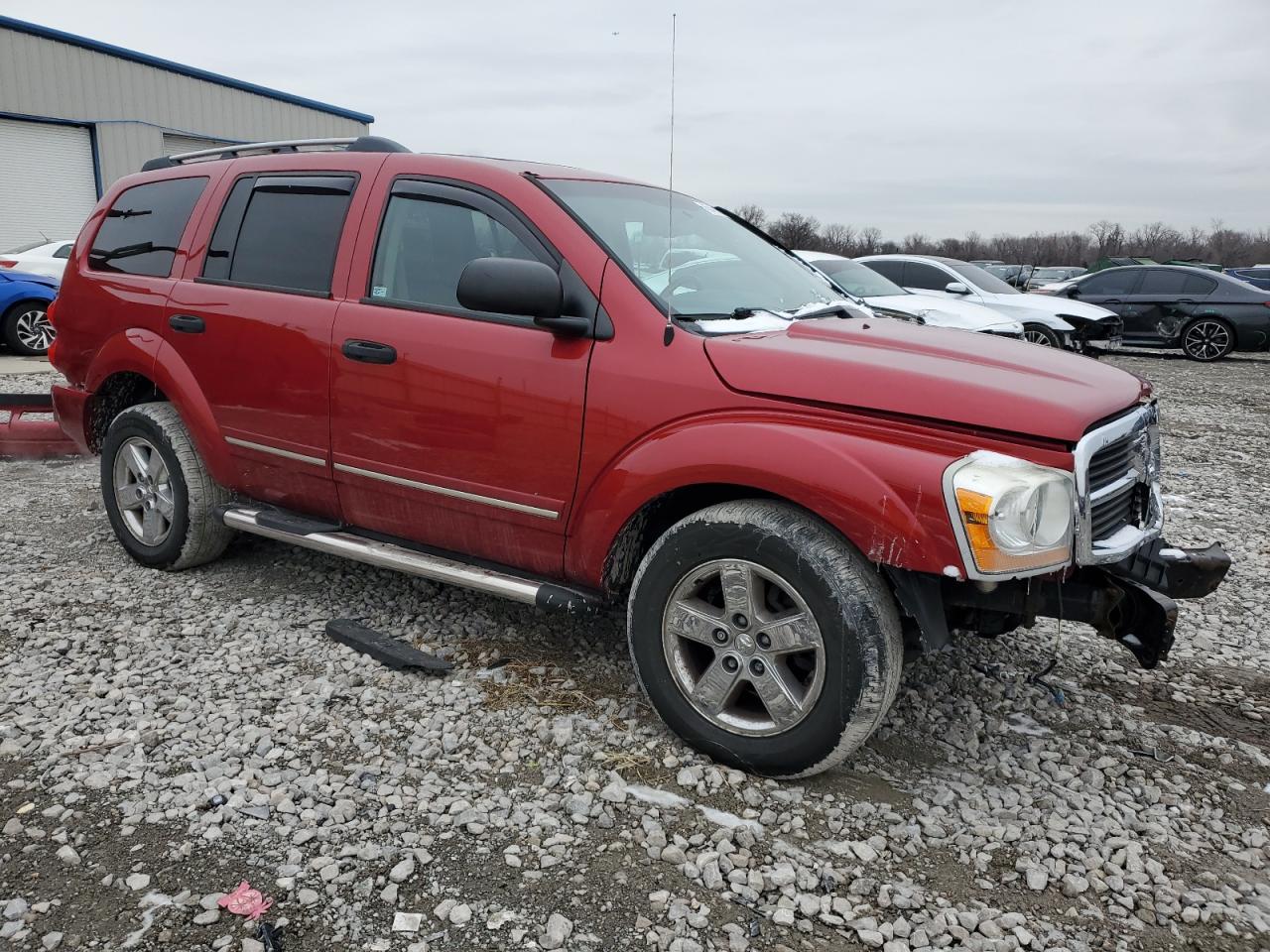 2006 Dodge Durango VIN 1D8HB58296F192803 Copart auction photo, front end / minor dent/scratches damage thumbnail 4