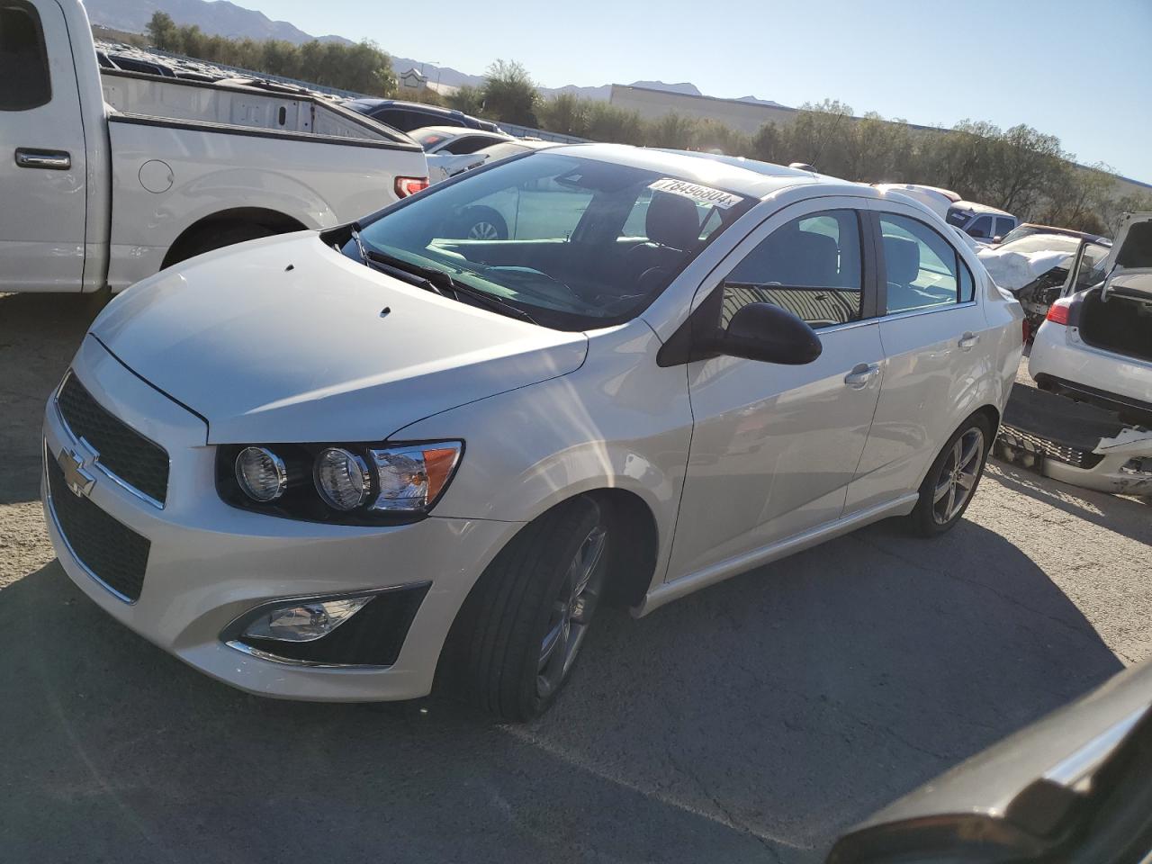 2015 Chevrolet Sonic VIN 1G1JG5SB8F4186070
