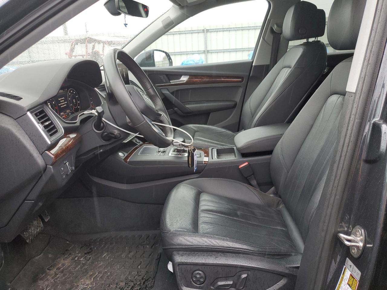 2018 Audi Q5 VIN WA1BNAFY4J2024962 Copart auction photo, front end damage thumbnail 7