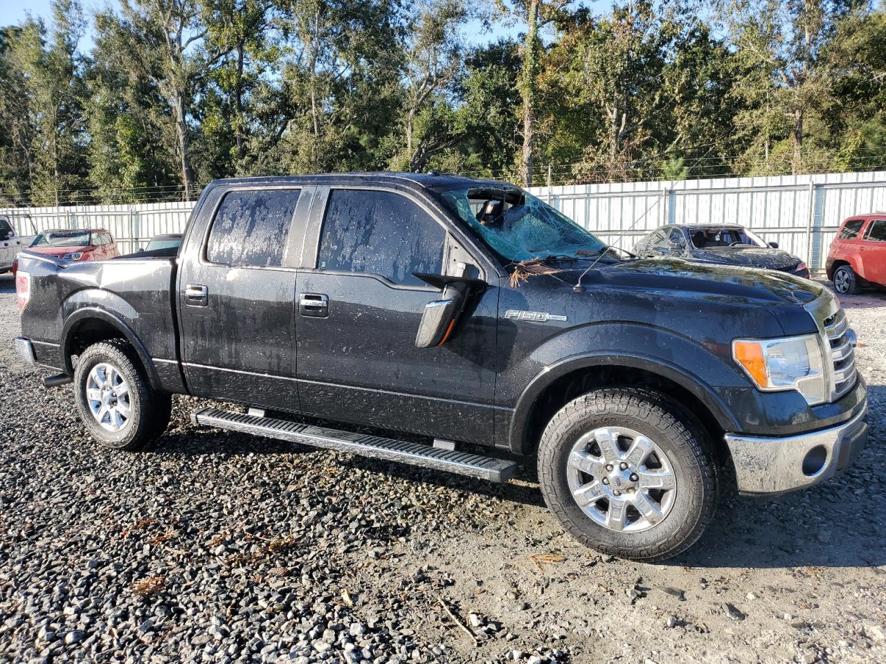 2014 Ford F-150 VIN 1FTFW1CF4EFD03303 Copart auction photo, top/roof / rear end damage thumbnail 4