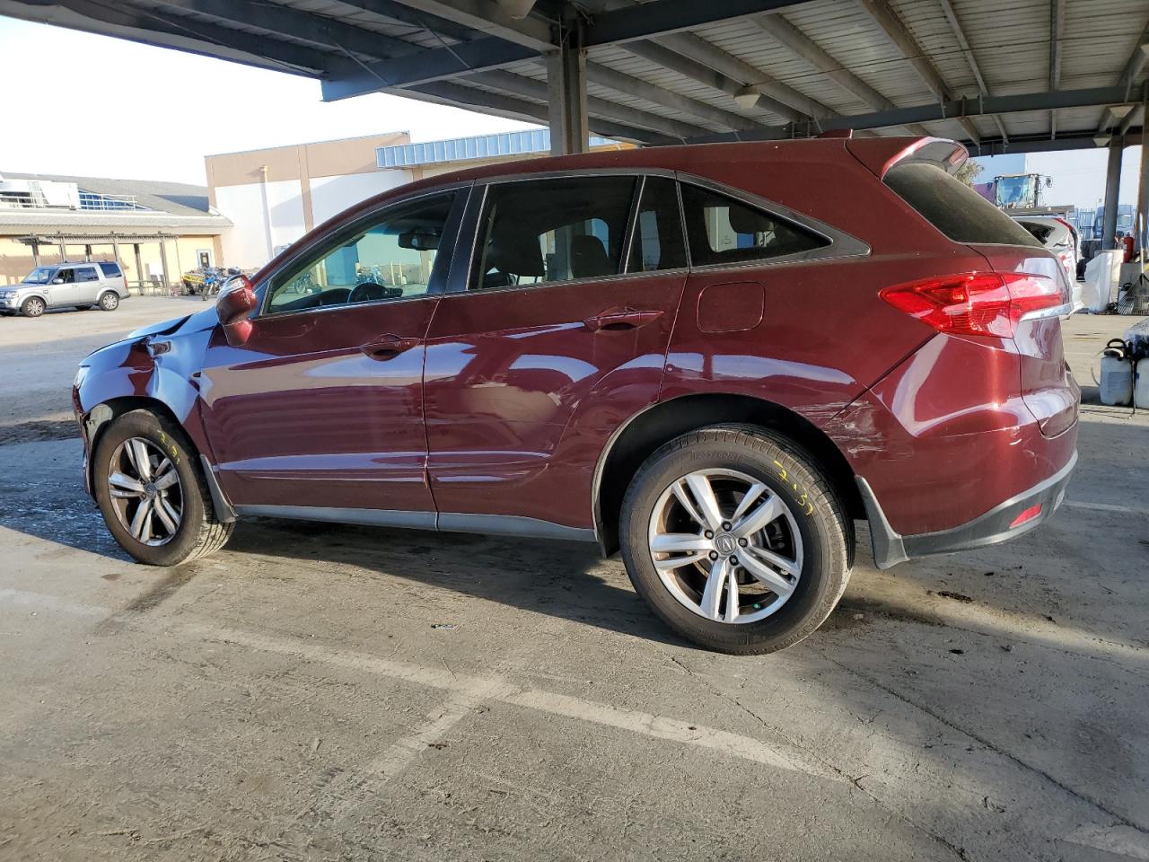 2013 Acura RDX VIN 5J8TB3H57DL010829 Copart auction photo, front end / undercarriage damage thumbnail 2