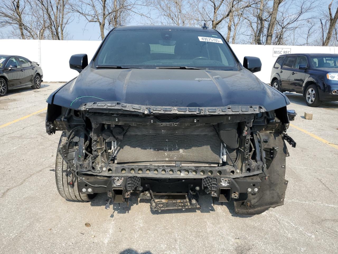 2021 GMC Yukon VIN 1GKS2DKL9MR237612 Copart auction photo, front end damage thumbnail 5