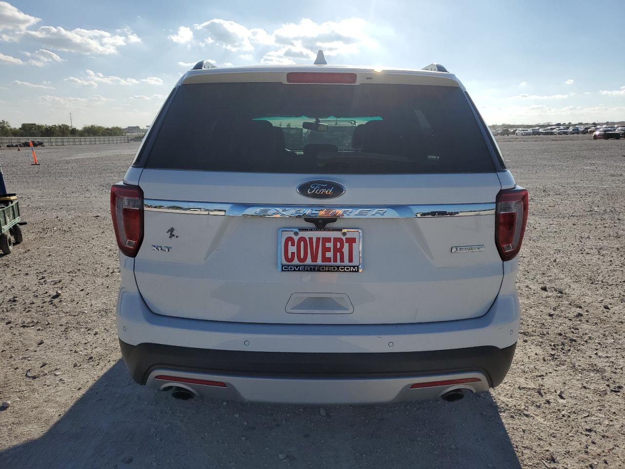 2017 Ford Explorer VIN 1FM5K7DH2HGA15638 Copart auction photo, front end / undercarriage damage thumbnail 6