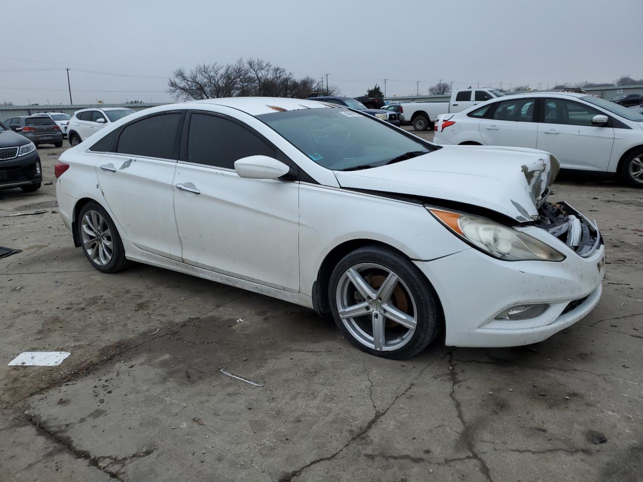 2013 Hyundai Sonata VIN 5NPEC4AC7DH678413 Copart auction photo, front end damage thumbnail 4