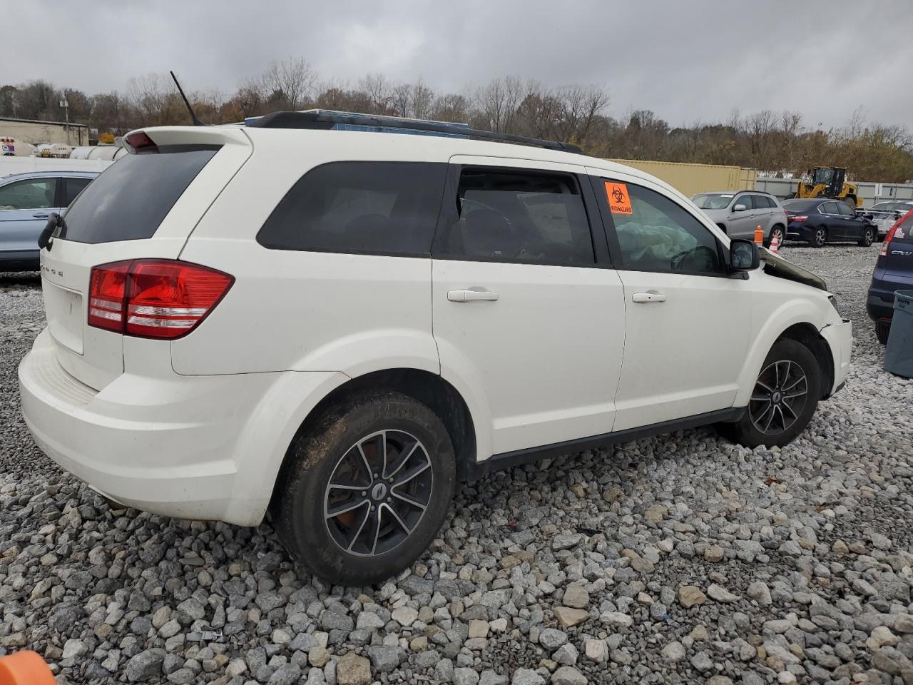 2018 Dodge Journey VIN 3C4PDCAB1JT157965 Copart auction photo, front end / undercarriage damage thumbnail 3