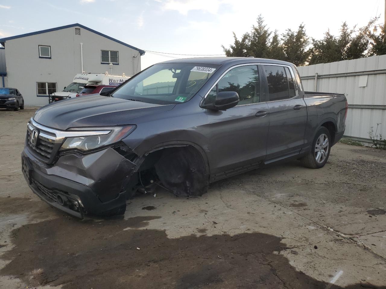 2017 Honda Ridgeline VIN 5FPYK3F28HB020489
