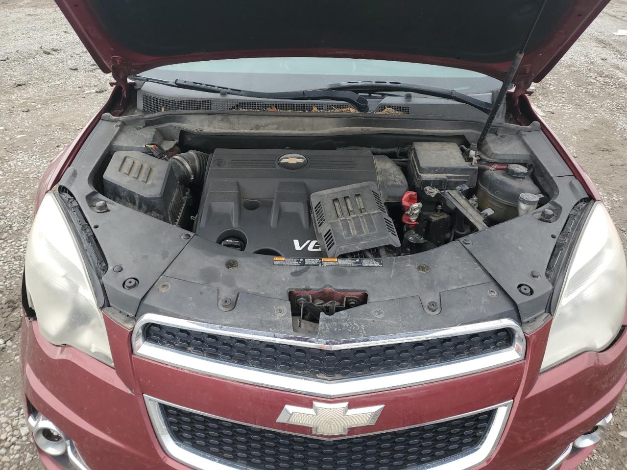 2012 Chevrolet Equinox VIN 2GNFLNE58C6350594 Copart auction photo, front end / minor dent/scratches damage thumbnail 12