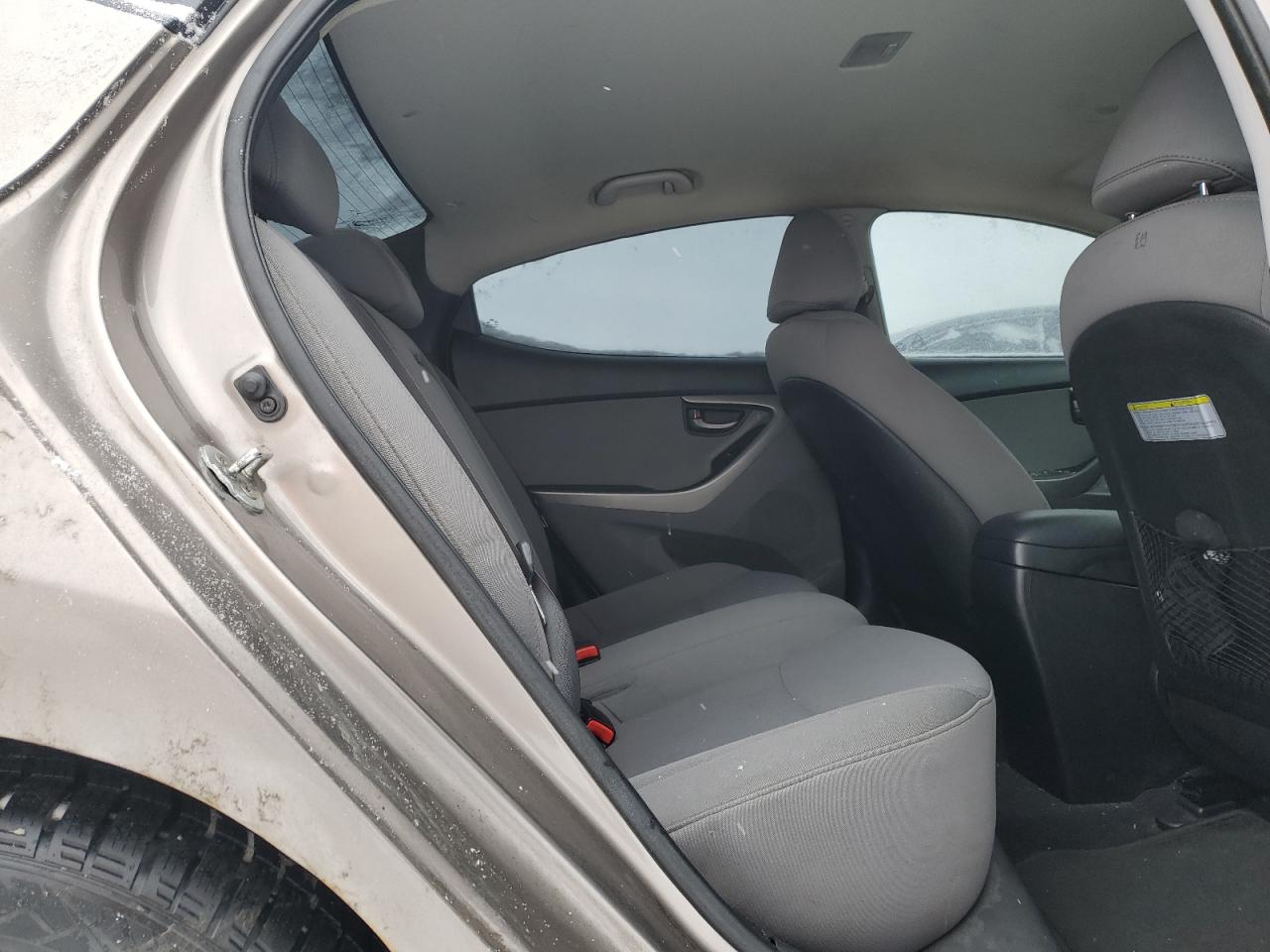 2013 Hyundai Elantra VIN 5NPDH4AE9DH155599 Copart auction photo, front end / side damage thumbnail 10