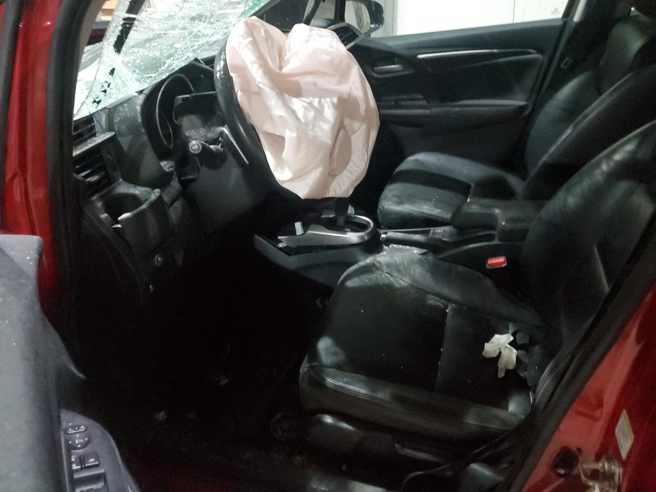 2015 Honda Fit VIN 3HGGK5H86FM741938 Copart auction photo, front end / side damage thumbnail 7