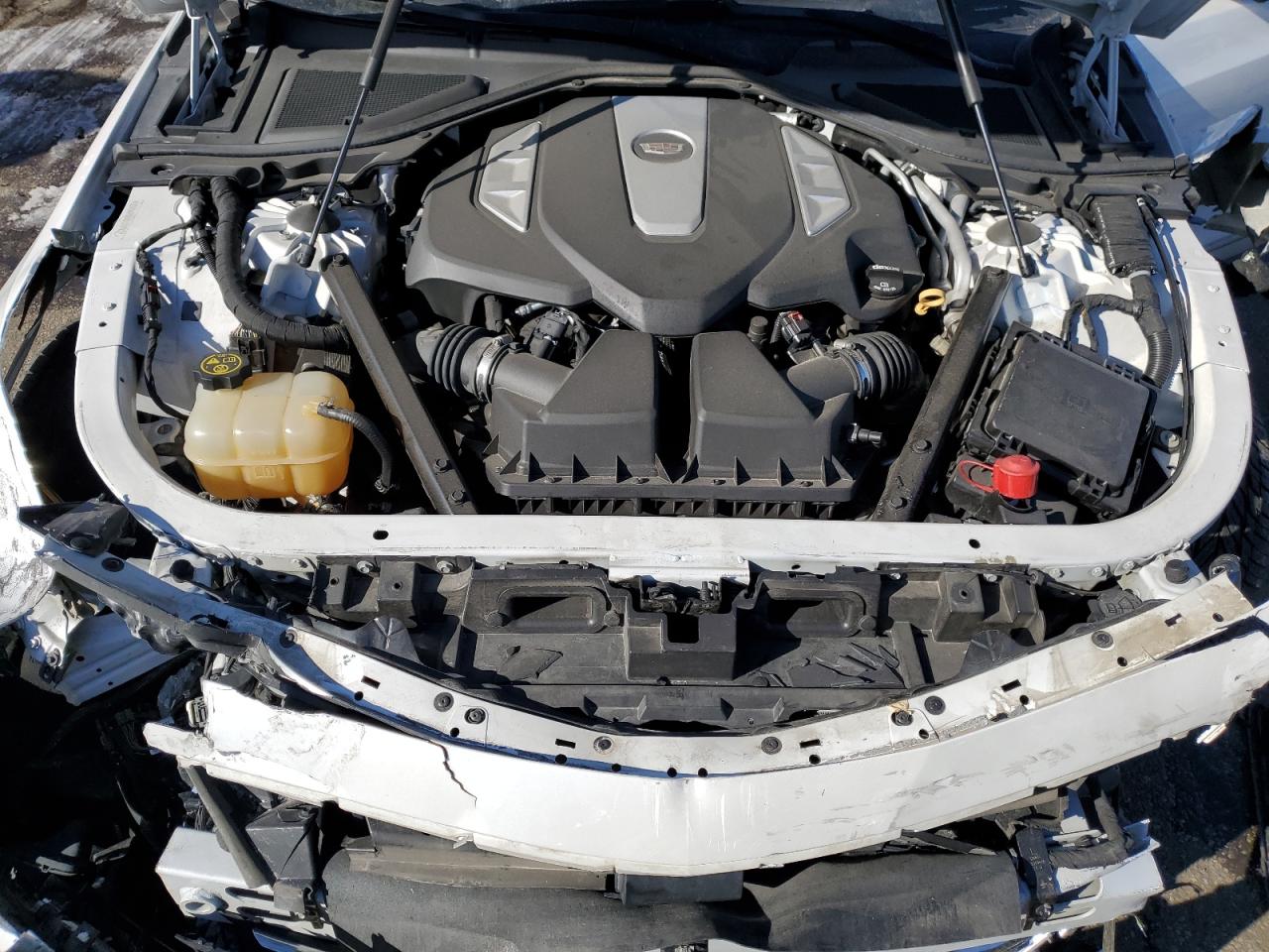 2017 Cadillac CT6 VIN 1G6KN5R6XHU124783 Copart auction photo, front end / rear end damage thumbnail 11