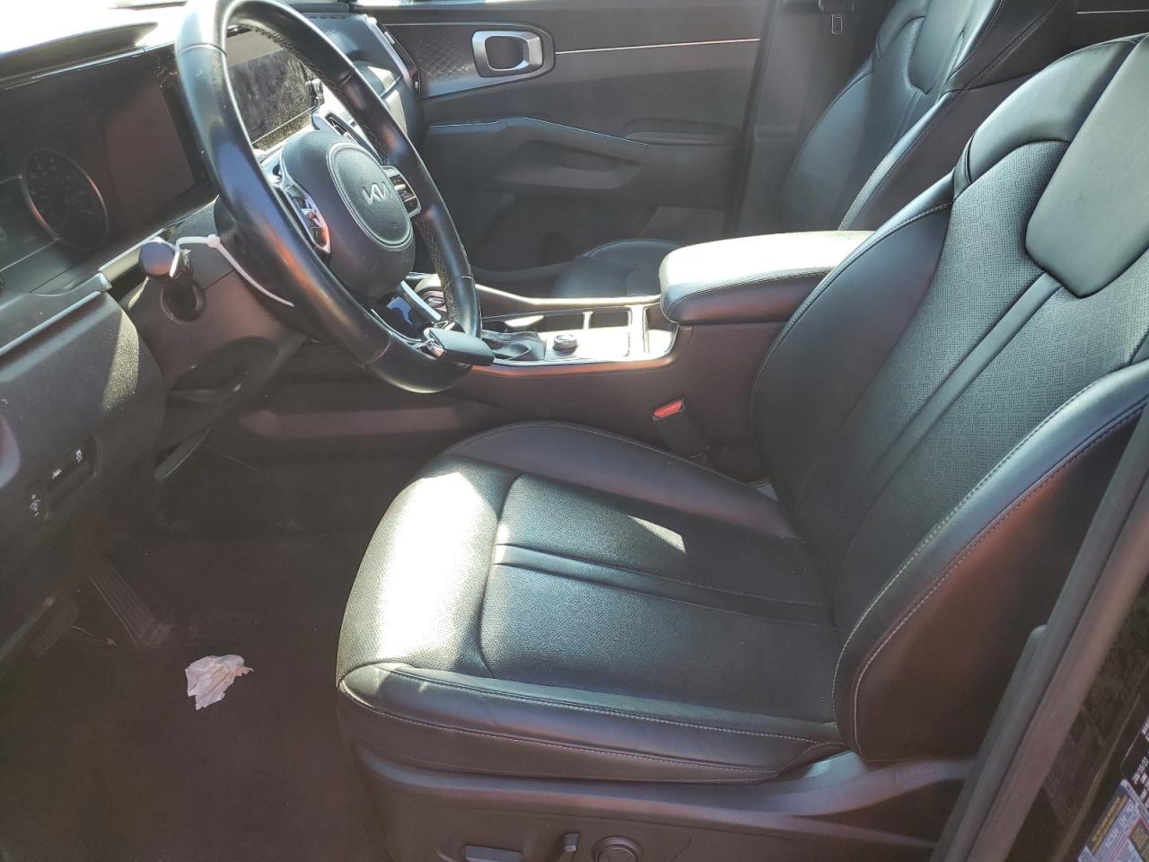 2022 KIA Sorento VIN 5XYRL4LCXNG100524 Copart auction photo, all over / front end damage thumbnail 7