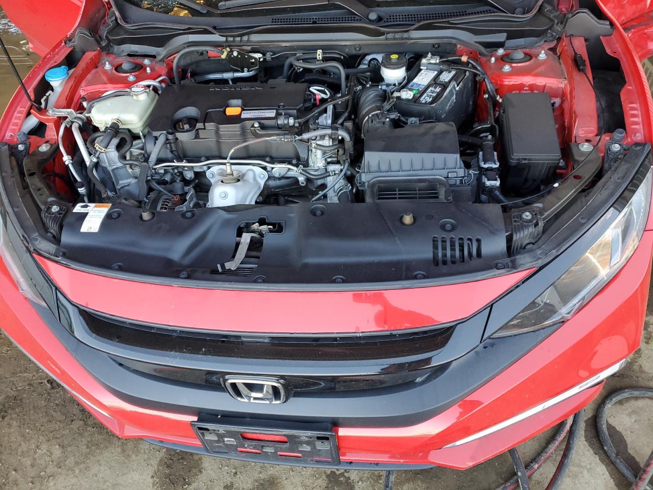 2020 Honda Civic VIN 2HGFC2F6XLH559341 Copart auction photo, all over damage thumbnail 11