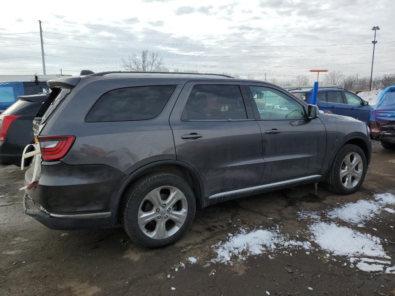 2015 Dodge Durango VIN 1C4RDJDG7FC715633 Copart auction photo, rear end damage thumbnail 3