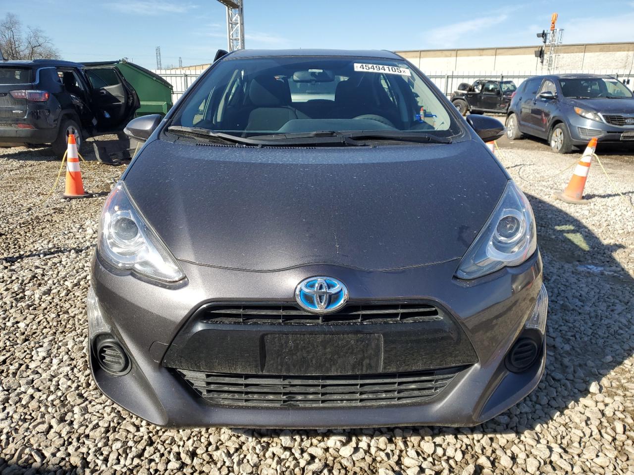 2015 Toyota Prius VIN JTDKDTB3XF1111048 Copart auction photo, side damage thumbnail 5