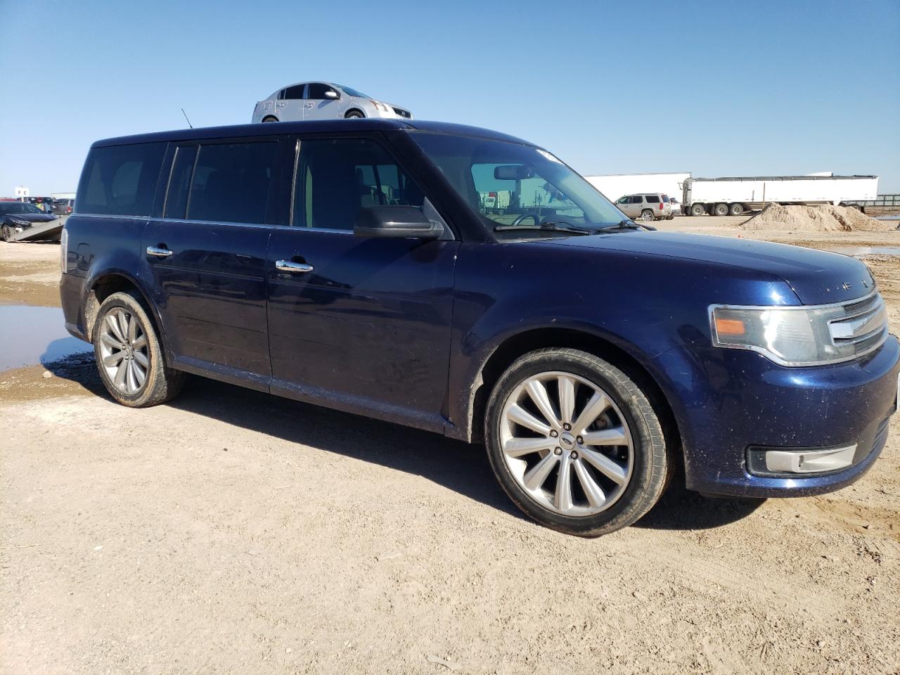 2016 Ford Flex VIN 2FMGK5C87GBA13324 Copart auction photo, rear end / undercarriage damage thumbnail 4