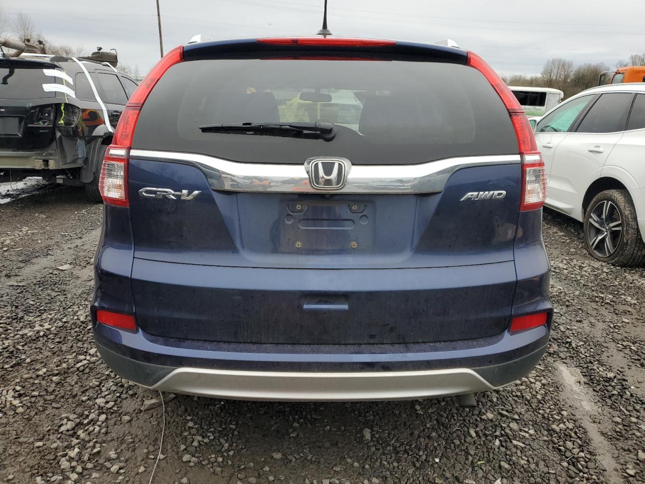 2015 Honda CR-V VIN 2HKRM4H72FH701249 Copart auction photo, front end damage thumbnail 6